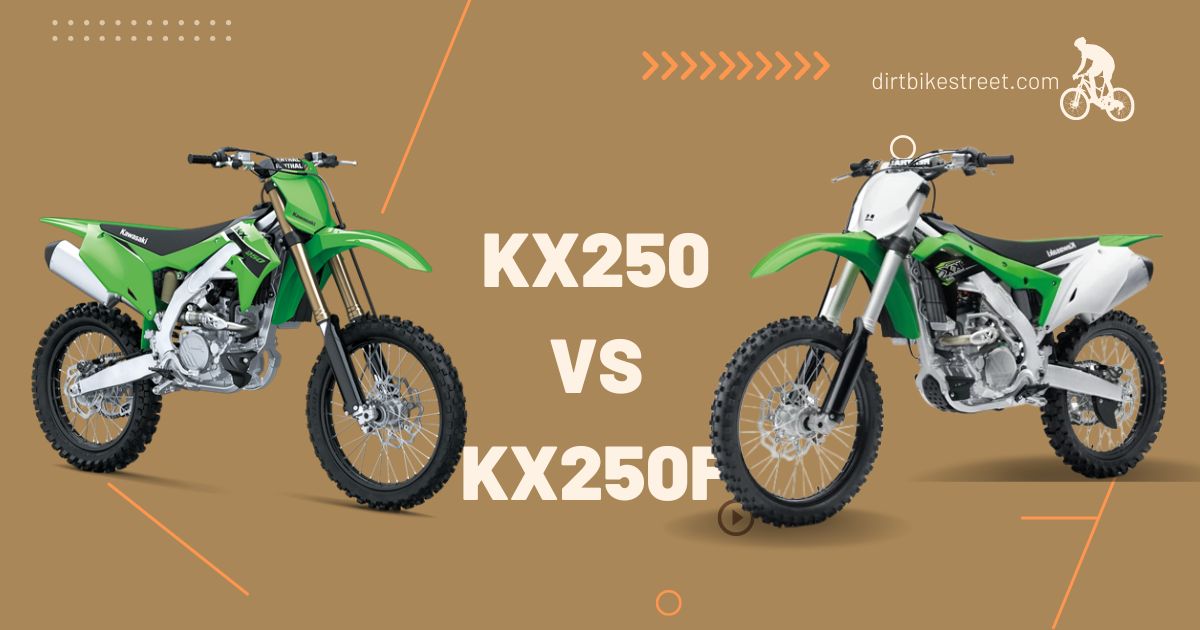 KX250 vs KX250F